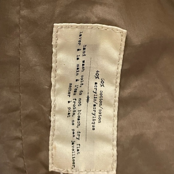 Anthropologie-Cartonnier Olive Green Jacket - Picture 5 of 5